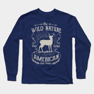 American wild nature Long Sleeve T-Shirt